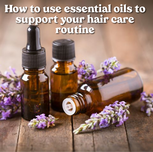 How to use Essential oils support your hair care routine