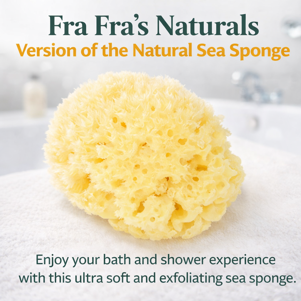 Fra Fra’s Naturals NEW Version of the Large Bath and Shower Sea Sponge