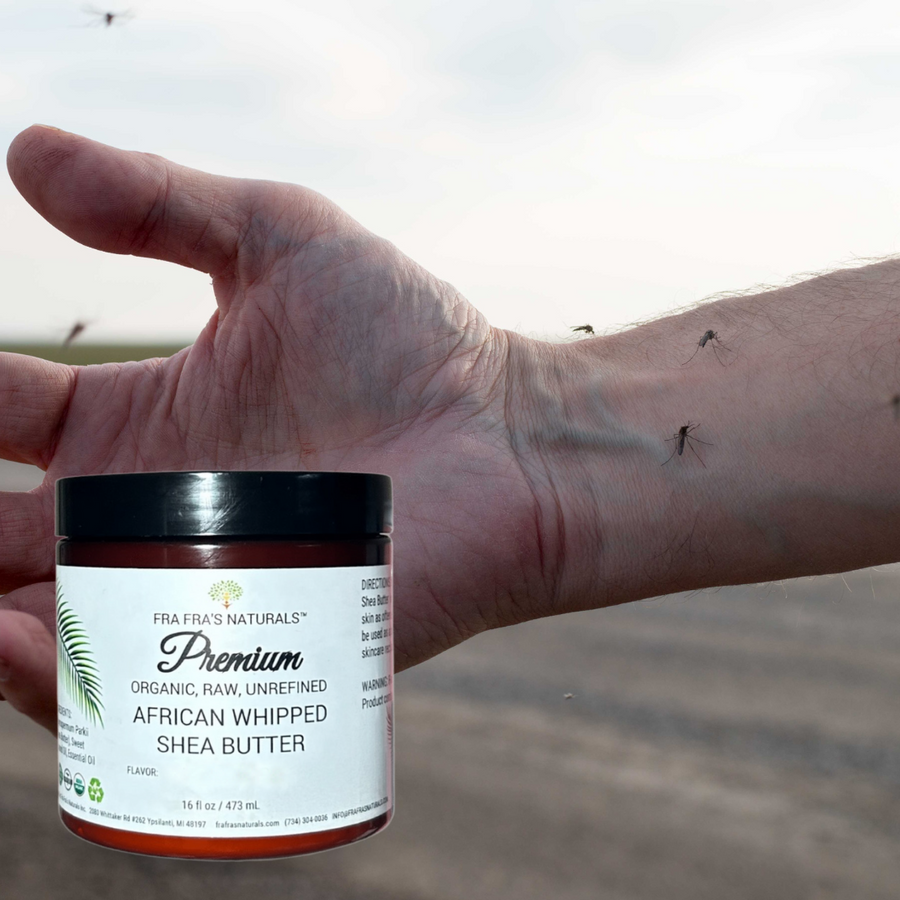 Fra Fra's Naturals | Premium Insect Whipped Raw Organic Shea Butter Blend