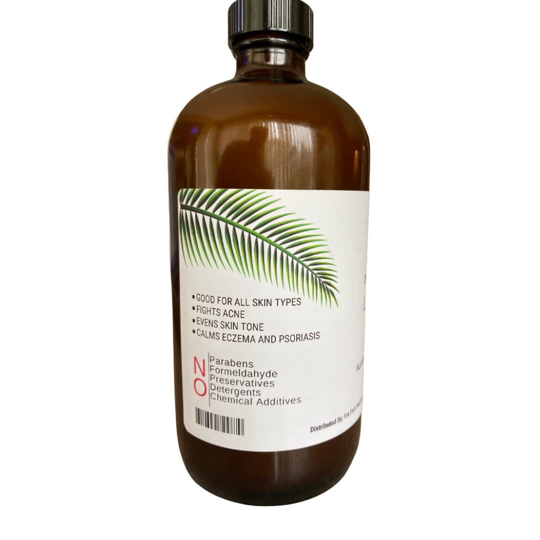 Fra Fra's Naturals | Premium Healing Anti-Anxiety Blend Raw Organic Liquid African Black Soap