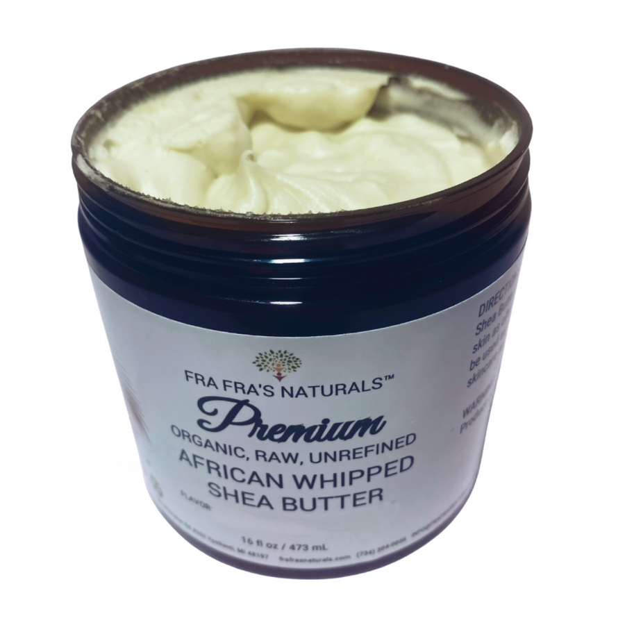 Fra Fra's Naturals | Premium Healing Psoriasis Organic Raw Whipped Shea Butter Blend