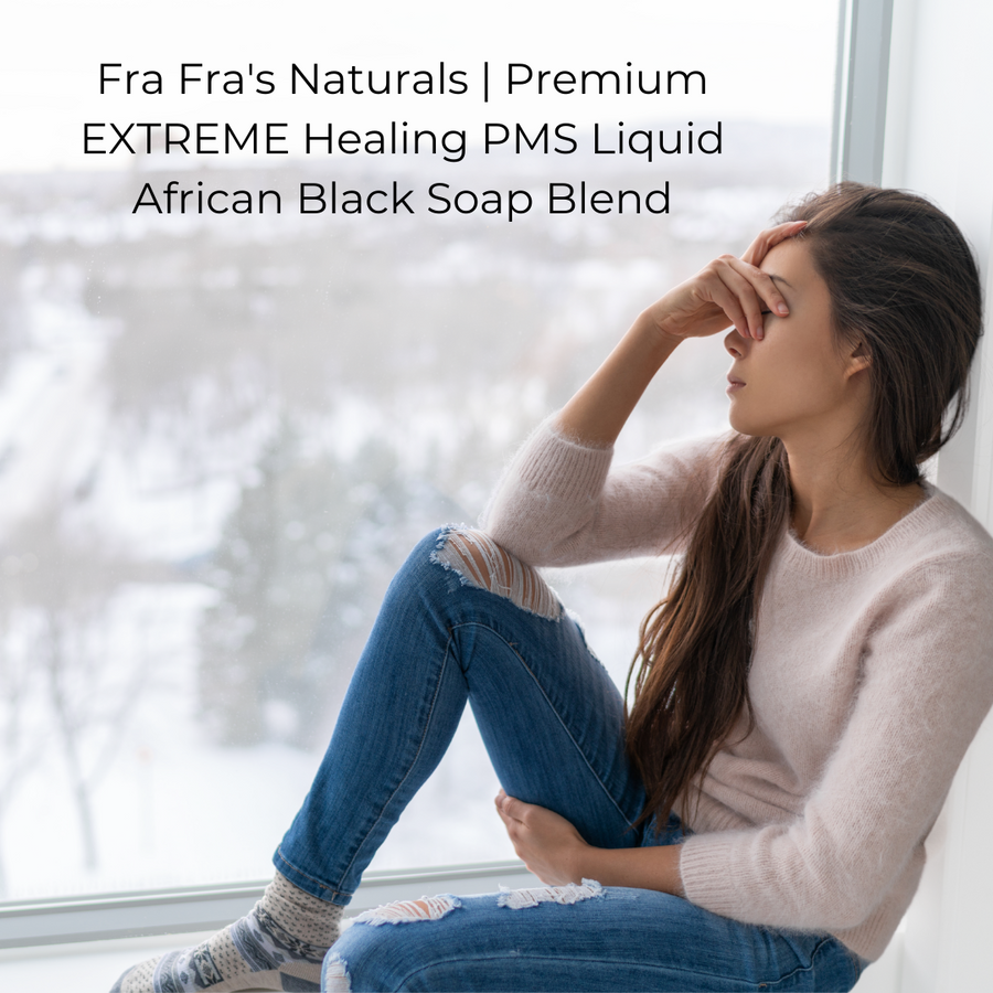 Fra Fra's Naturals | Premium EXTREME Healing PMS Liquid African Black Soap - 16 oz