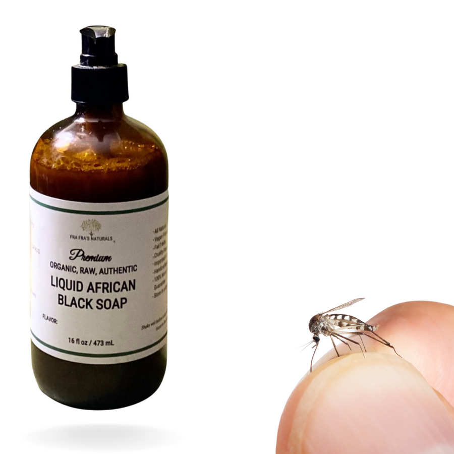 Fra Fra's Naturals | Premium Insect Blend Liquid African Black Soap