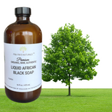 Fra Fra's Naturals | Premium Organic Raw Liquid African Black Soap - Camphor Scents