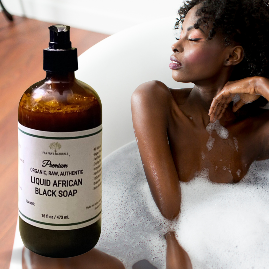 Fra Fra's Naturals | Premium Ultra Moisturizing Liquid Black Soap Blend