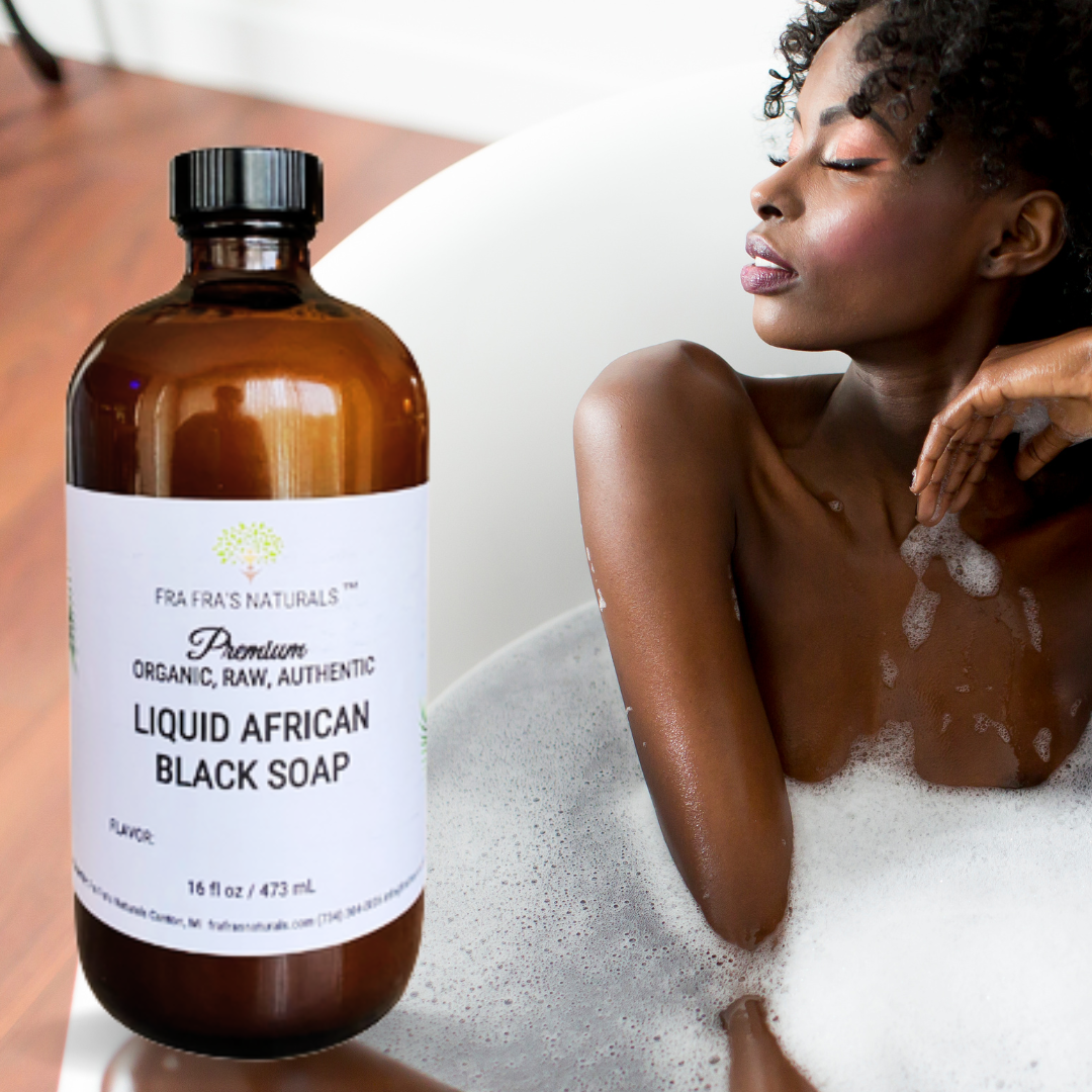 Fra Fra's Naturals | Premium Ultra Moisturizing Liquid Black Soap Blend