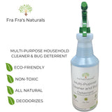 Fra Fra's Naturals Multi-Purpose Cleaner and Bug Deterrent - 32oz