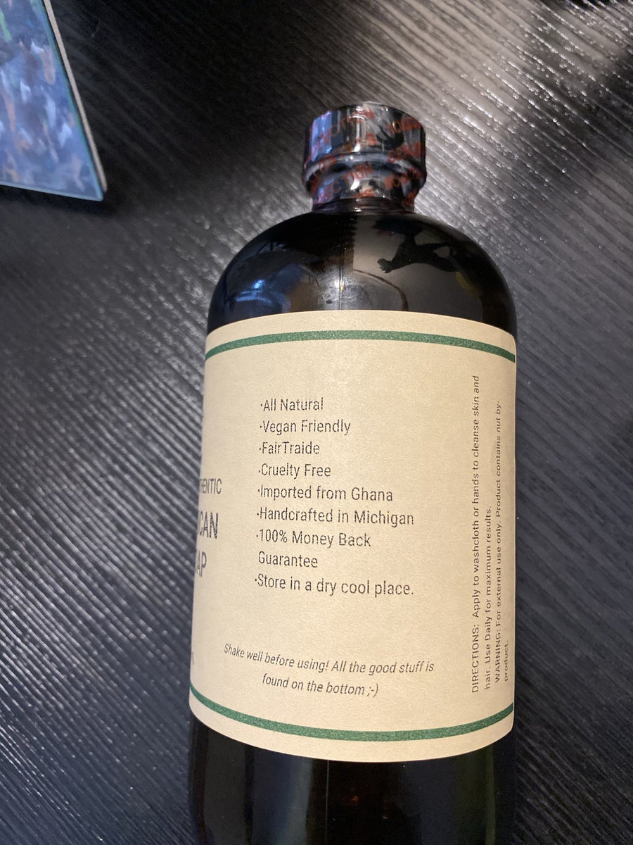 Fra Fra's Naturals | Premium EXTREME Liquid Black Soap Healing Acne Blend