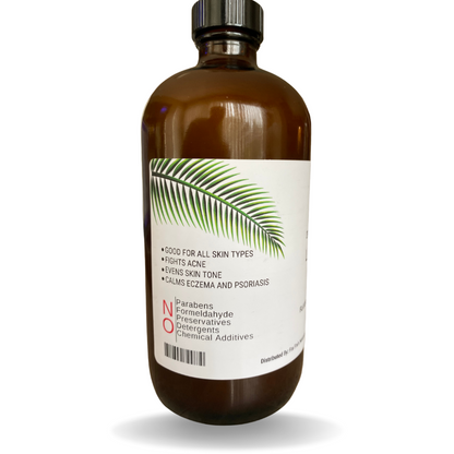 Fra Fra's Naturals | Premium Dark Spot Reducing Liquid Black Soap Blend - 16 oz