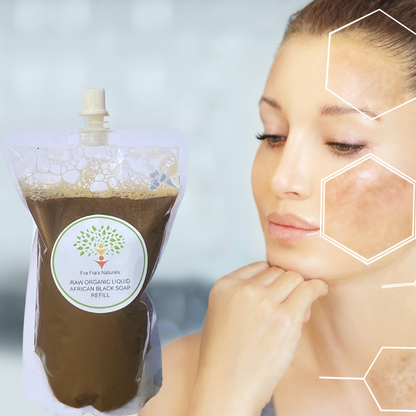 Fra Fra's Mini's | Premium Dark Spot Reducing Liquid Black Soap Blend - 4 oz
