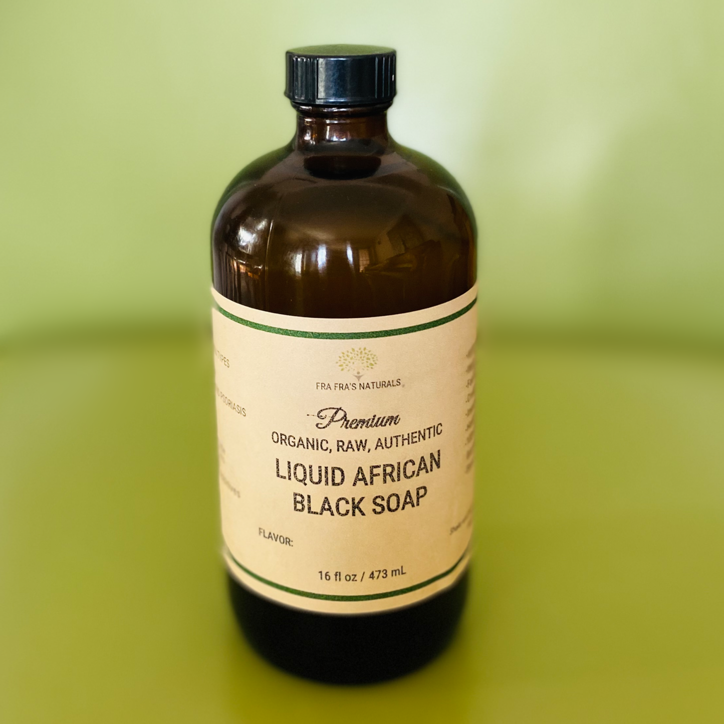 Fra Fra's Naturals | Premium Stretch Mark Liquid African Black Soap Blend